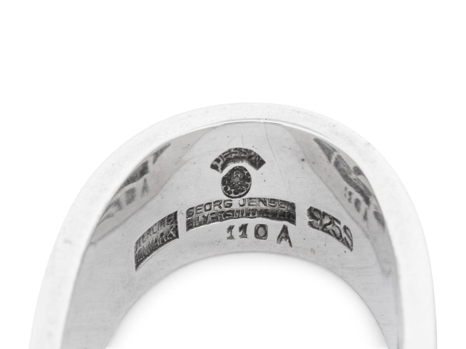 A Georg Jensen Silver Napkin Ring