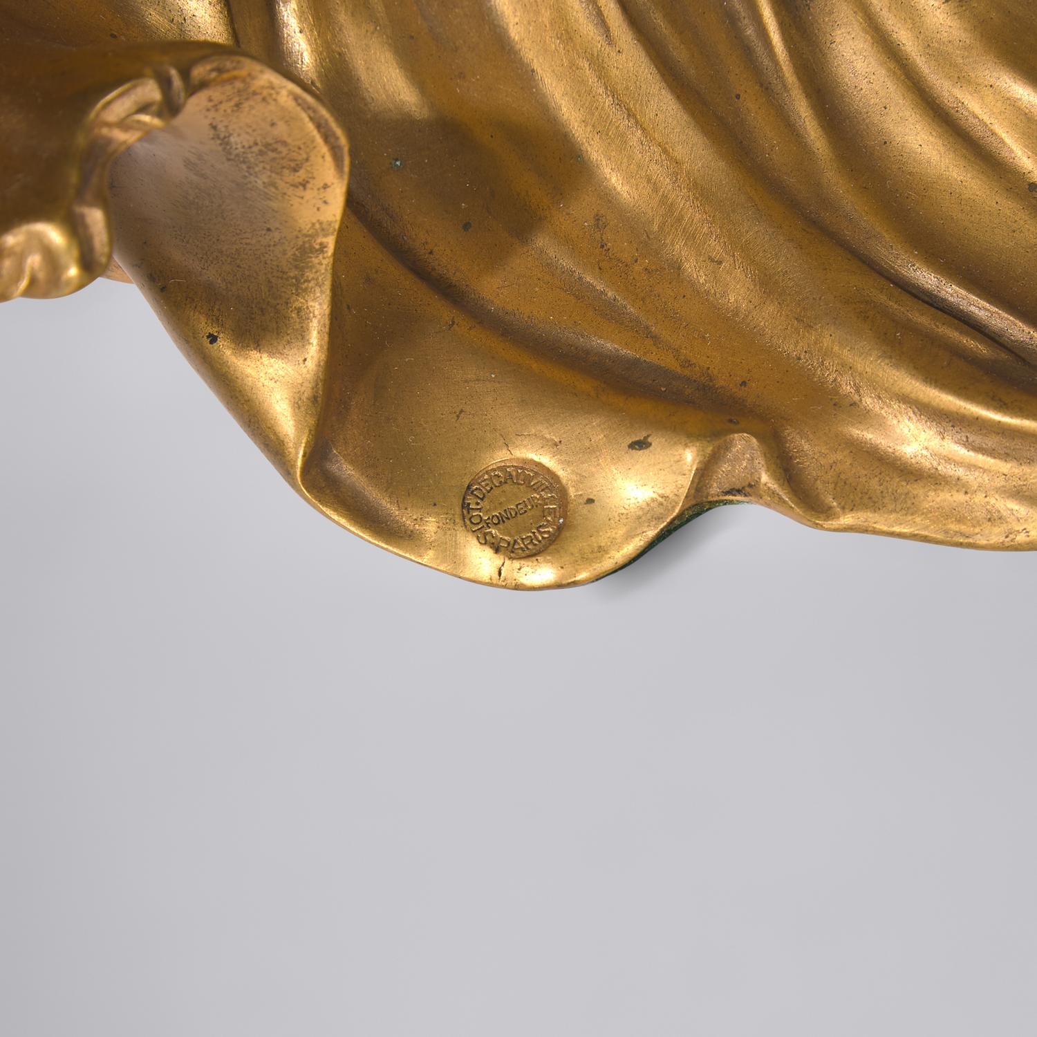 Bronze light sculpture