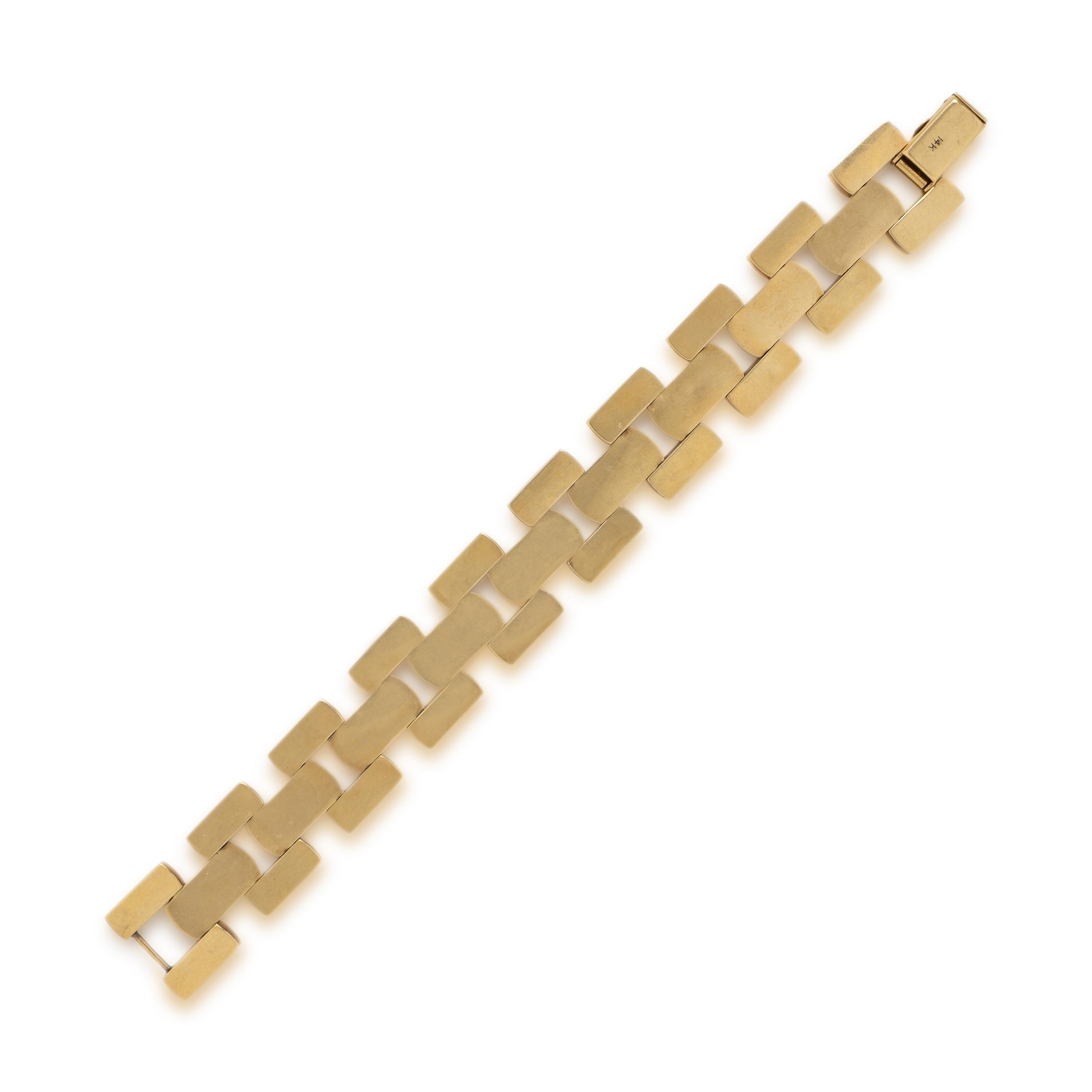 Yellow Gold Link Bracelet