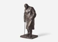 Ivor Roberts-Jones (British, 1916-1996) - Sir Winston Churchill, Maquette for the Monument in Parliament Square