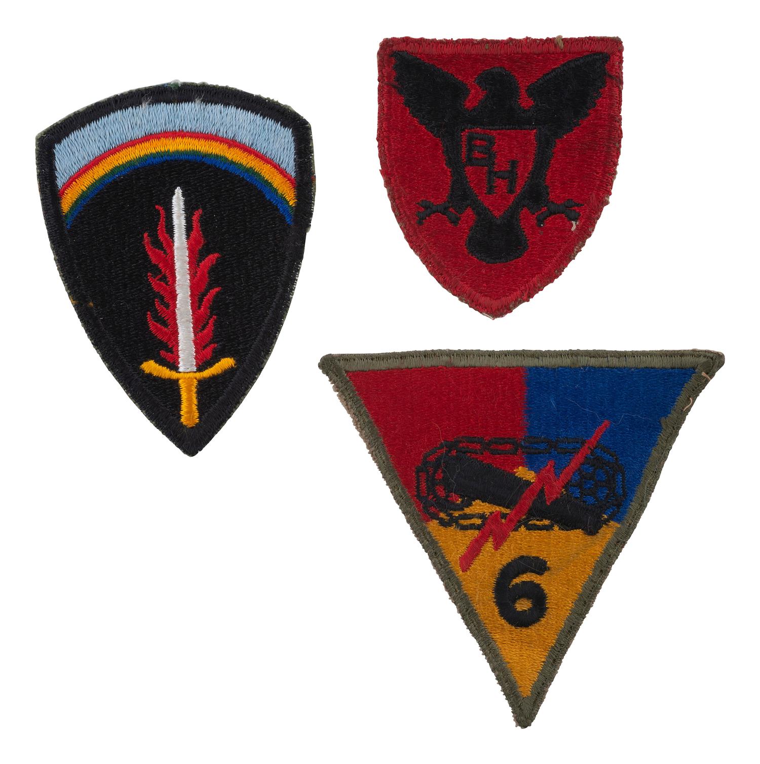 [WORLD WAR II]. Sergeant Frederic H. Harf archive incl. photographs and Holocaust-related documents