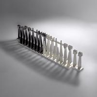 Boxed chess piece set, 1962 Austin Products for ALCOA, USA