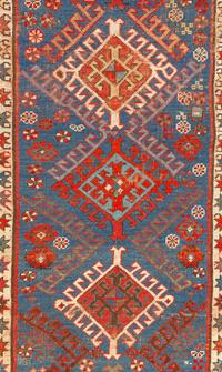 A Kazak Wool Runner