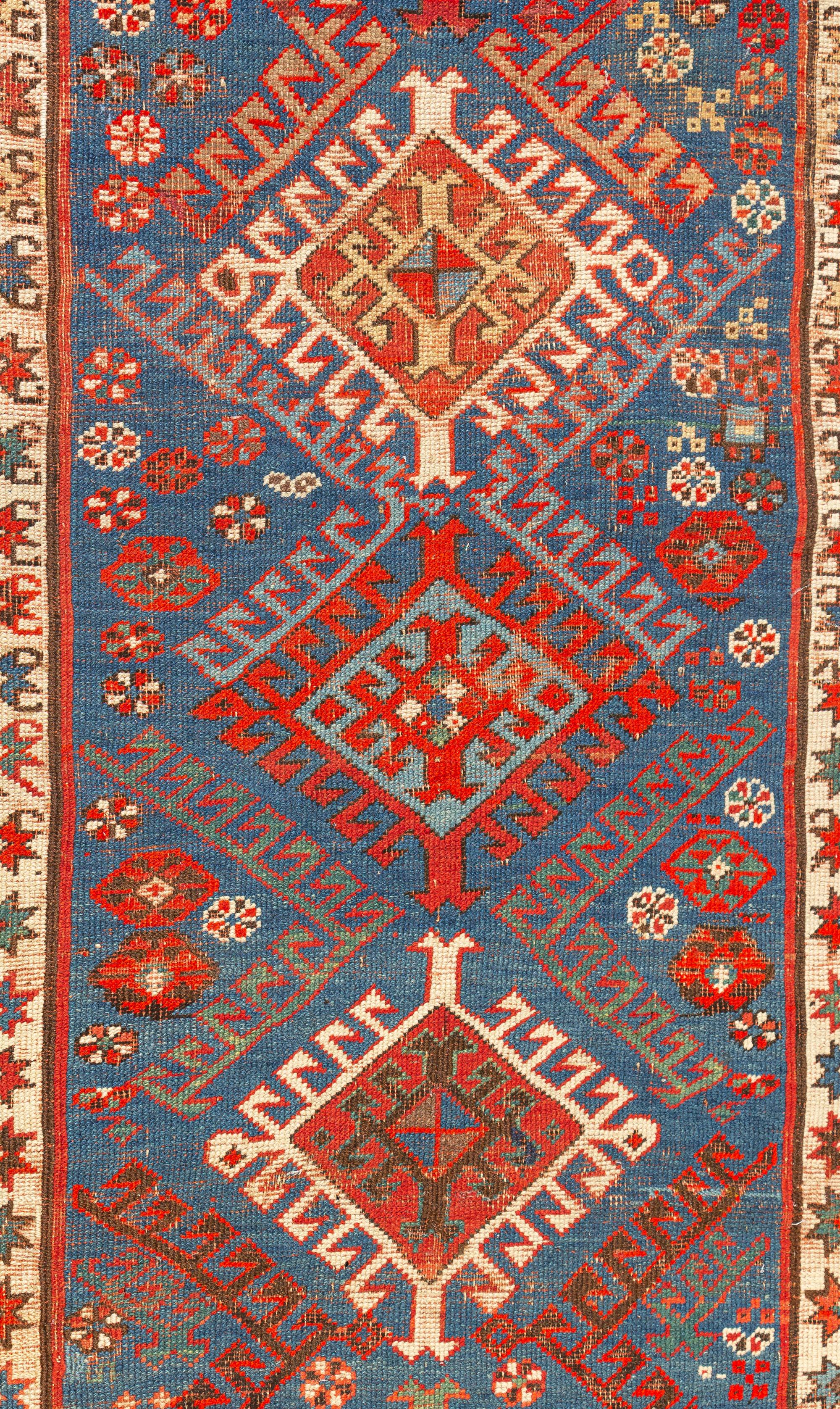 A Kazak Wool Runner