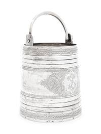 A Russian Silver Wine Cooler