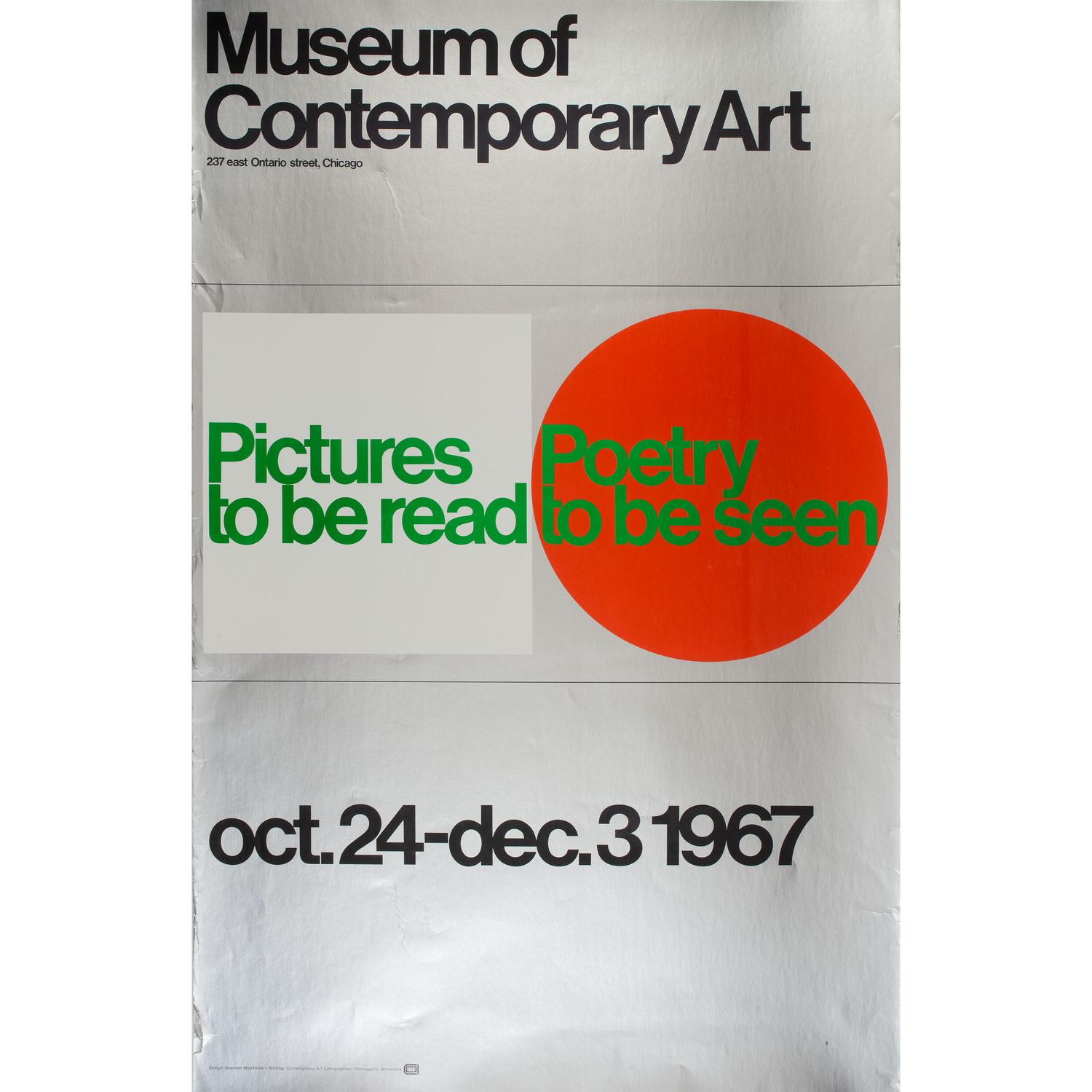 Eight Modern and Contemporary Art Exhibition Posters
