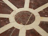 A French Marble and Iron Center Table