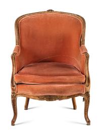 A Louis XV Painted Bergère
