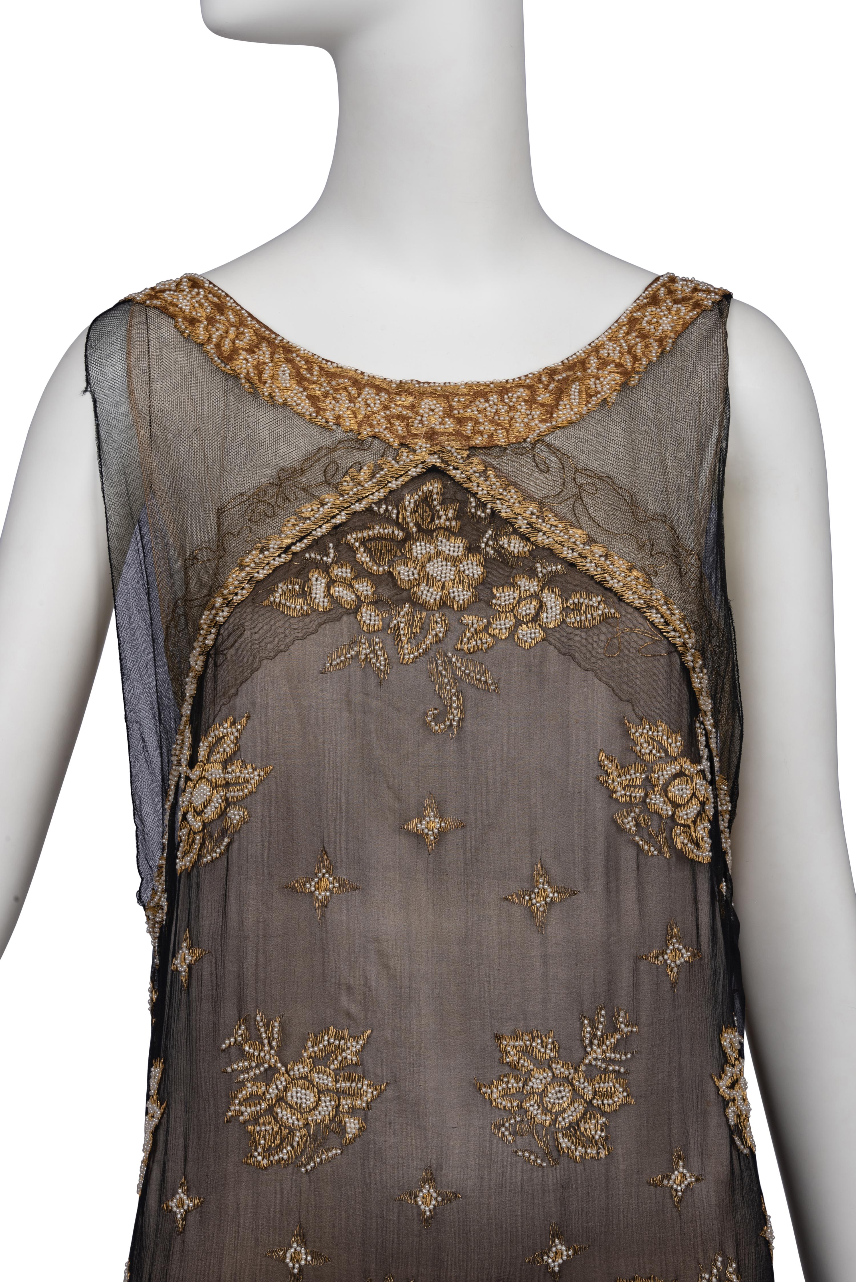 Callot Soeurs Dress & Slip, 1920s