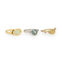 COLLECTION OF MULTIGEM RINGS