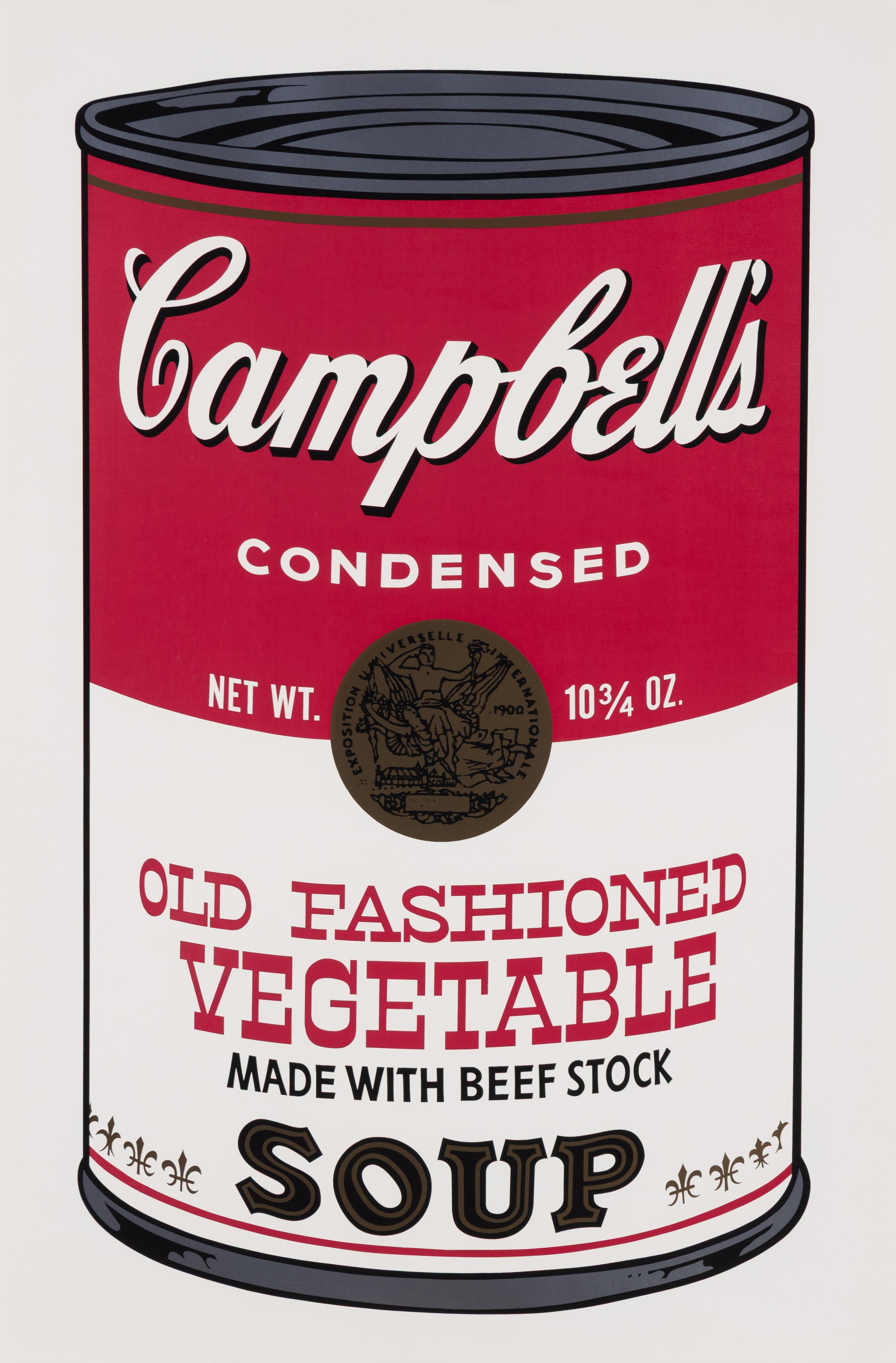 Andy Warhol (American, 1928–1987) — Old Fashioned Vegetable (from Campbell Soup II ), 1969