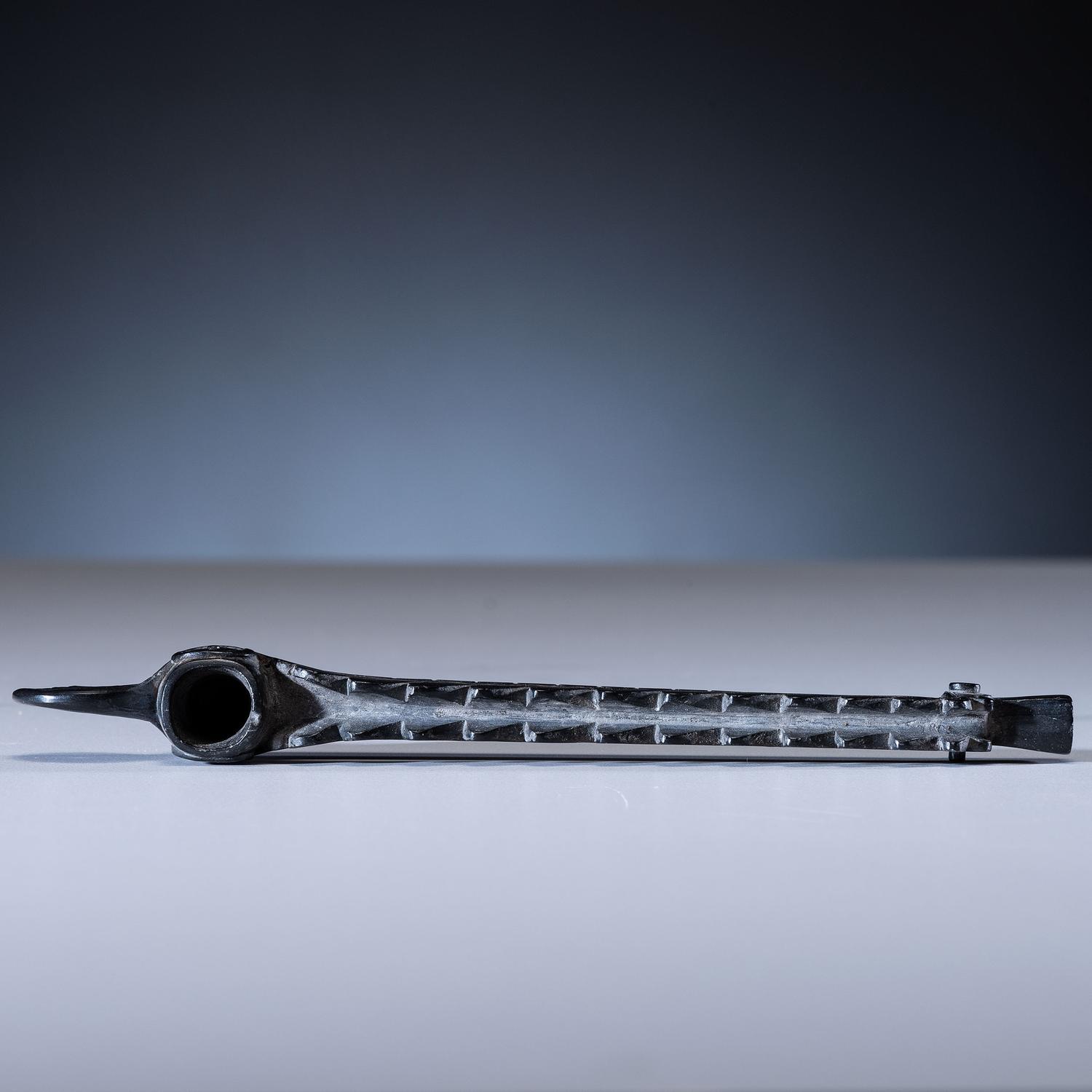 Haida Argillite Pipe