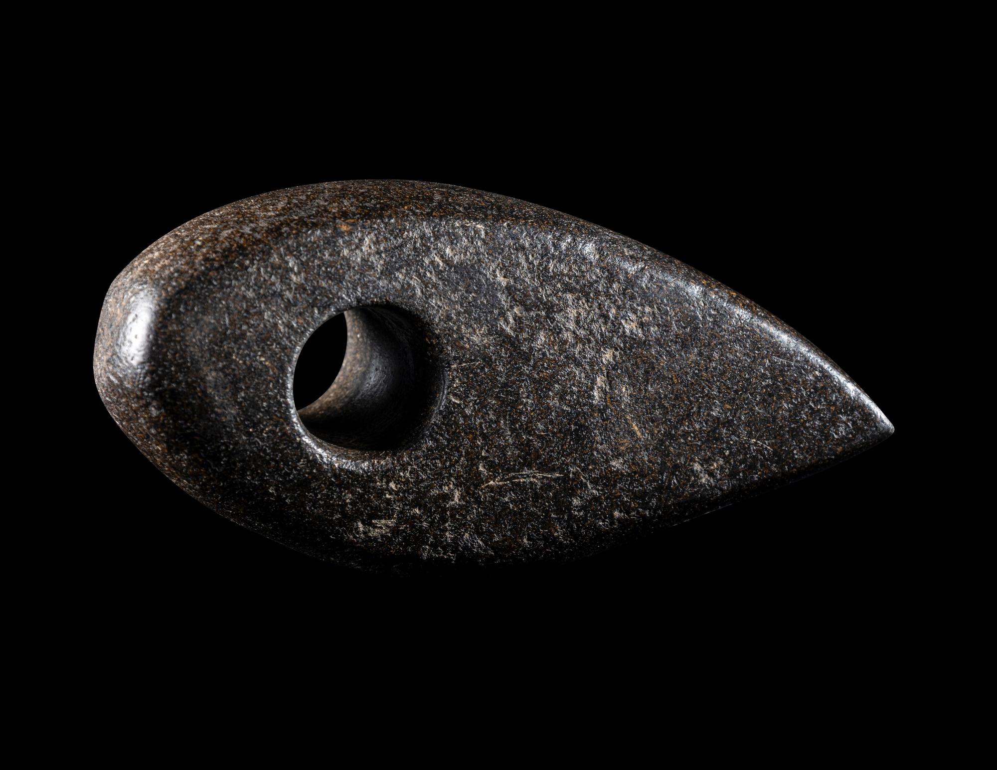 A Neolithic Basalt Axe Hammer