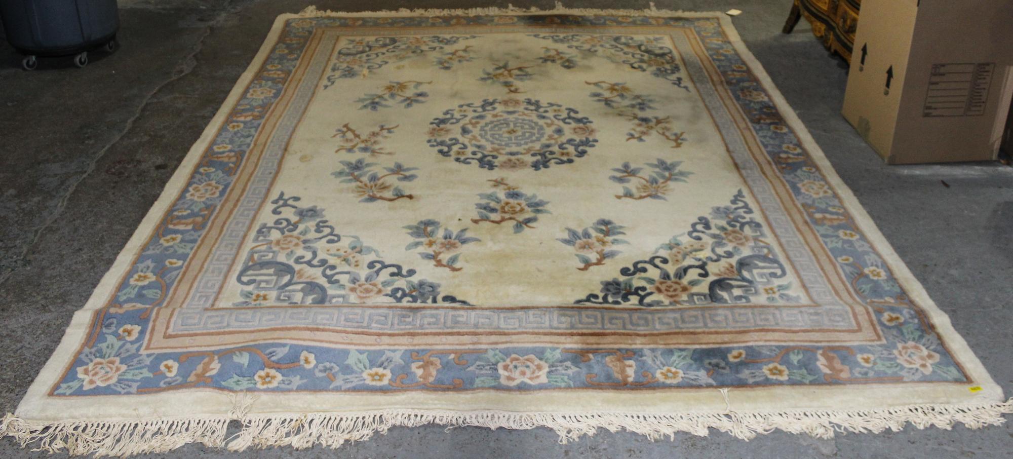 A Chinese Wool Rug 10 feet 7 inches x 7 feet 9 inches. — MID TO LATE 20TH CENTURY