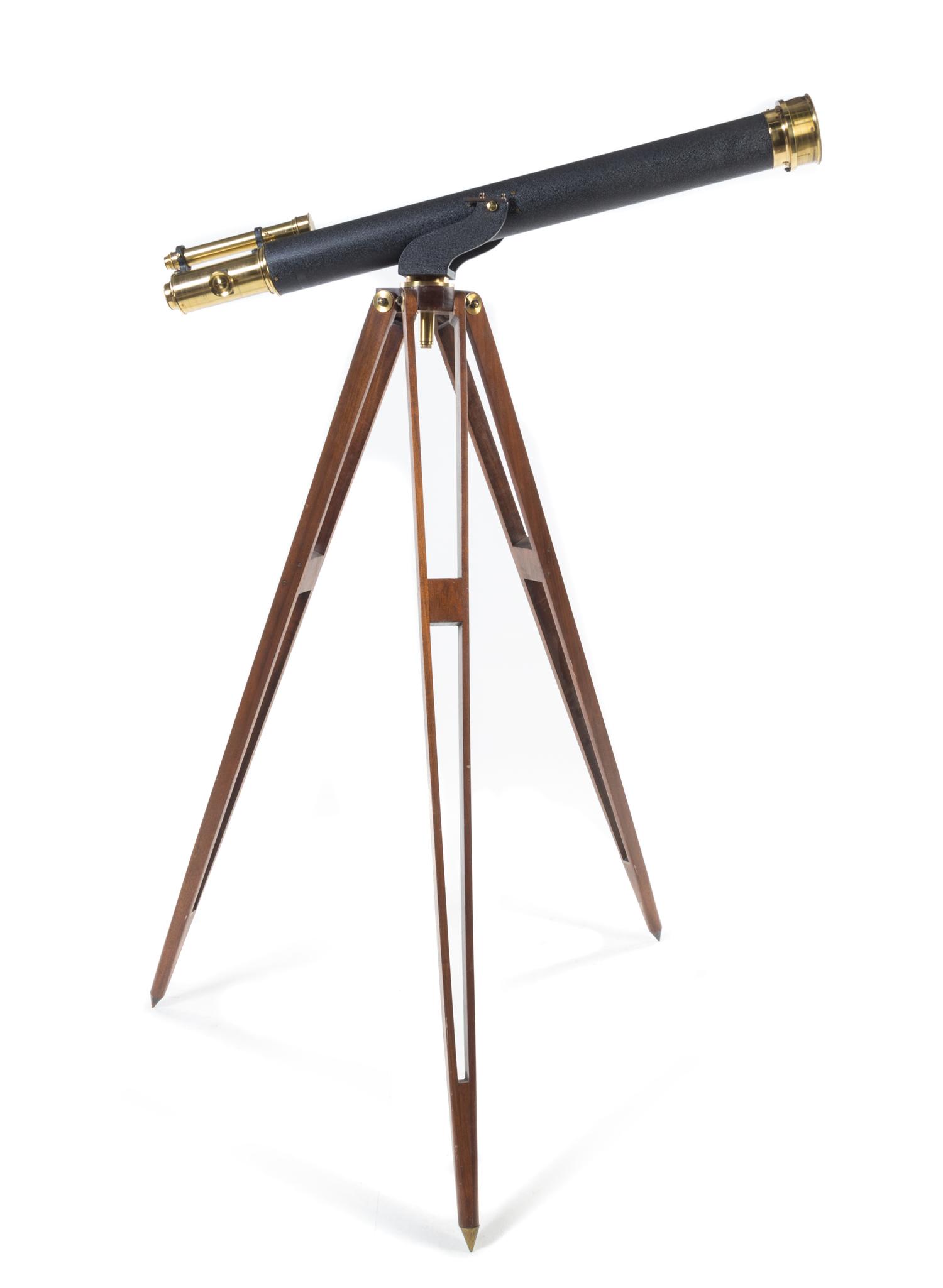 An English Brass Telescope Length 52 inches. — BROADHURST, CLARKSON & CO., LONDON