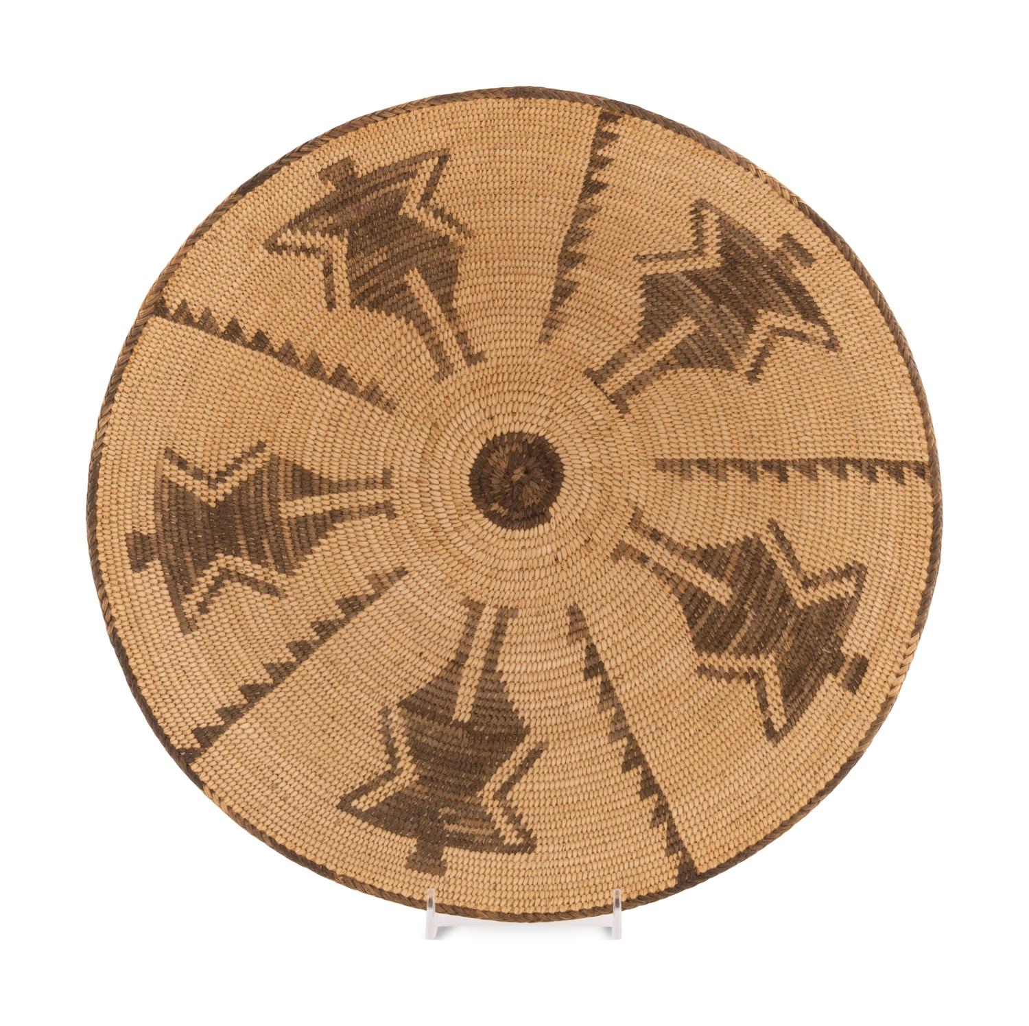 Akimel O'odham Figural Basket