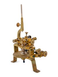 A Brass Watch Maker's Wheel Cutting Engine — Early 20th Century