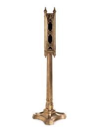 A Gothic Revival Gilt Bronze Building Directory