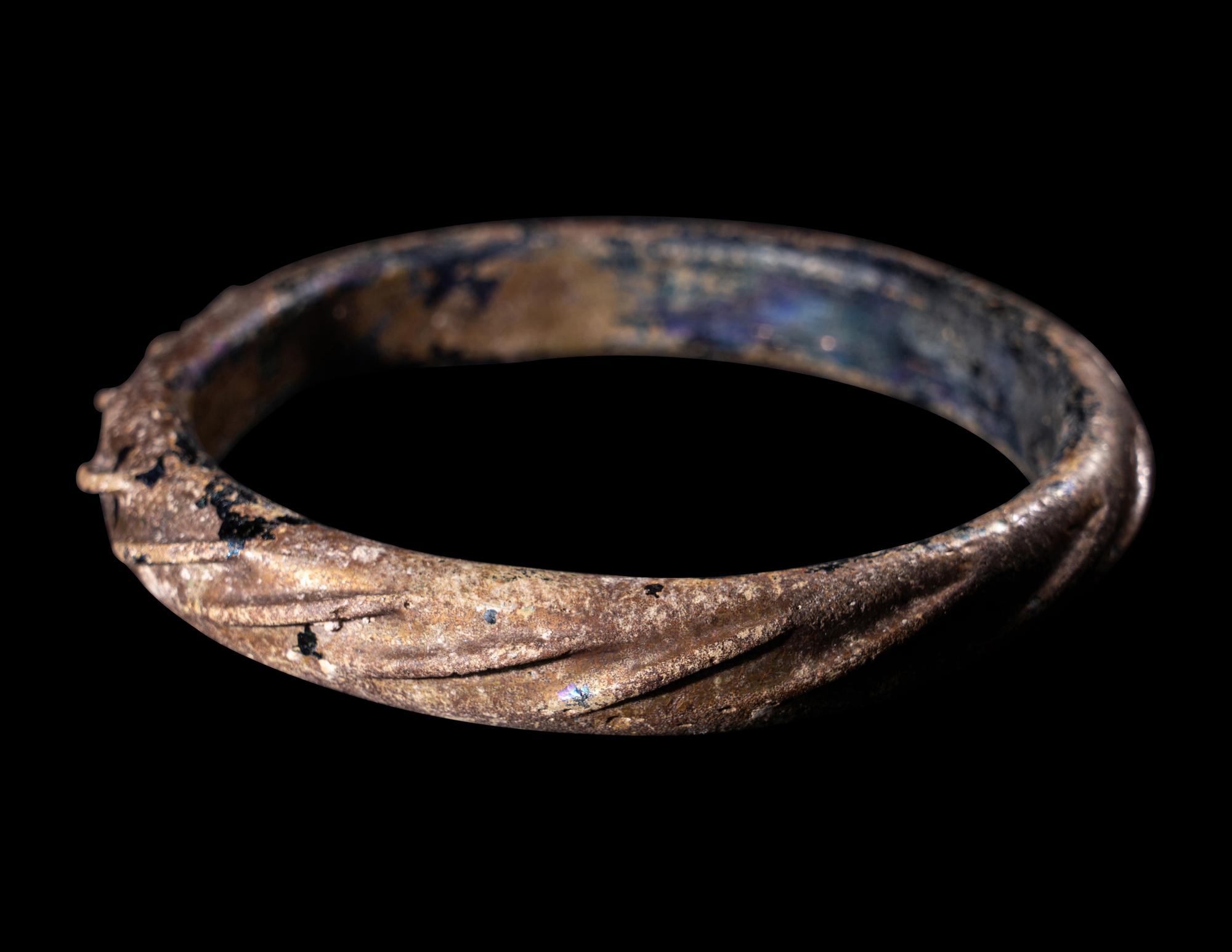 Three Roman Glass Bracelets