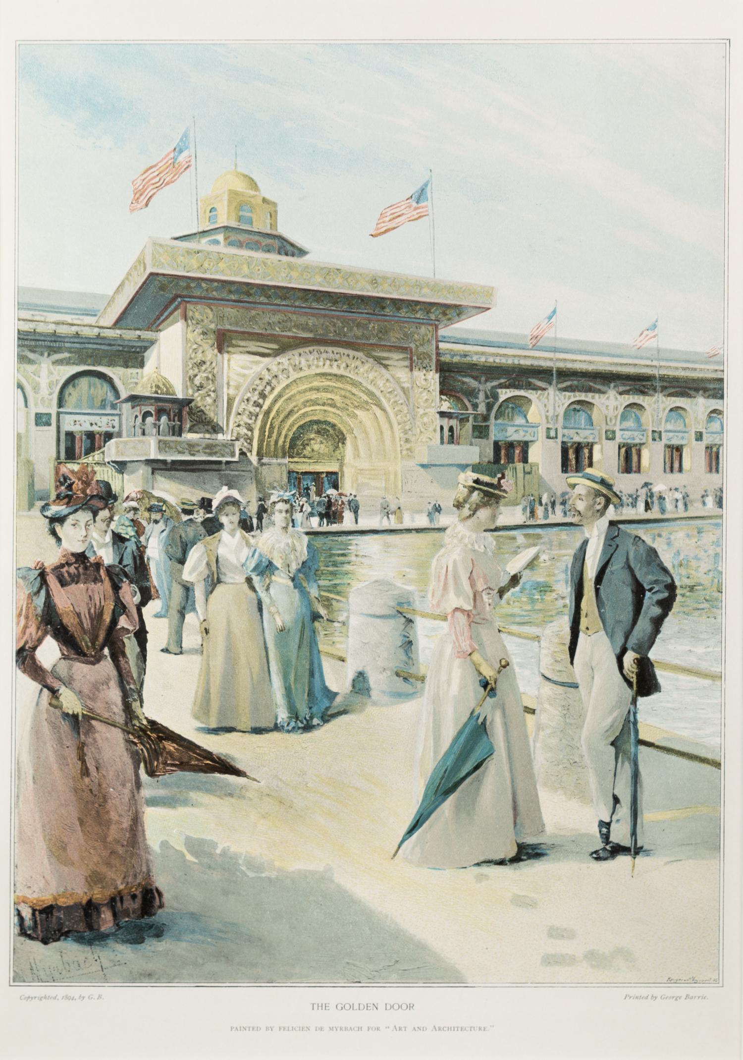 [ART AND ARCHITECTURE]. A group of 10 facsimile-typogravures from Art and Architecture Magazine with one other.