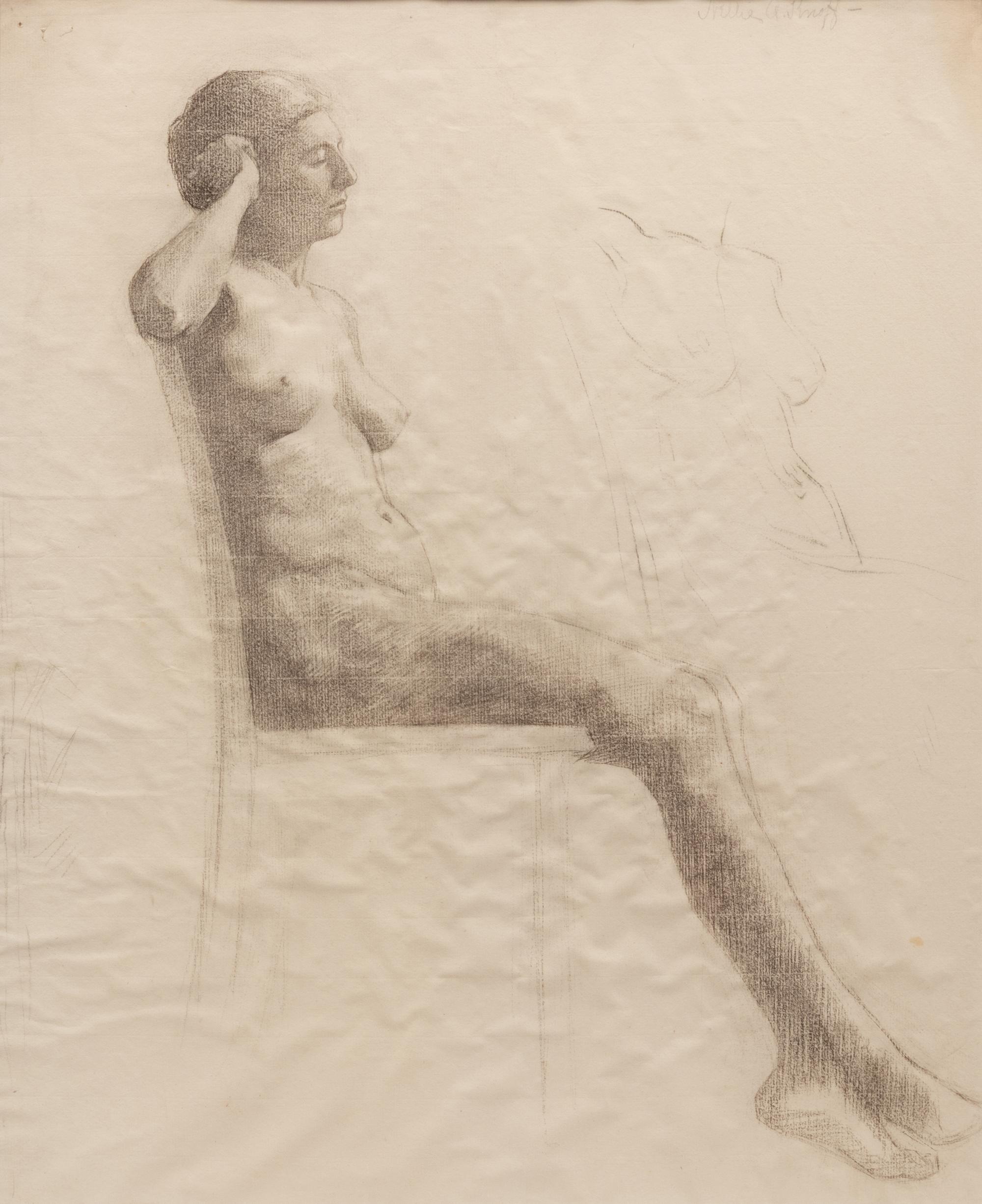 Nude Figures (a pair of works)