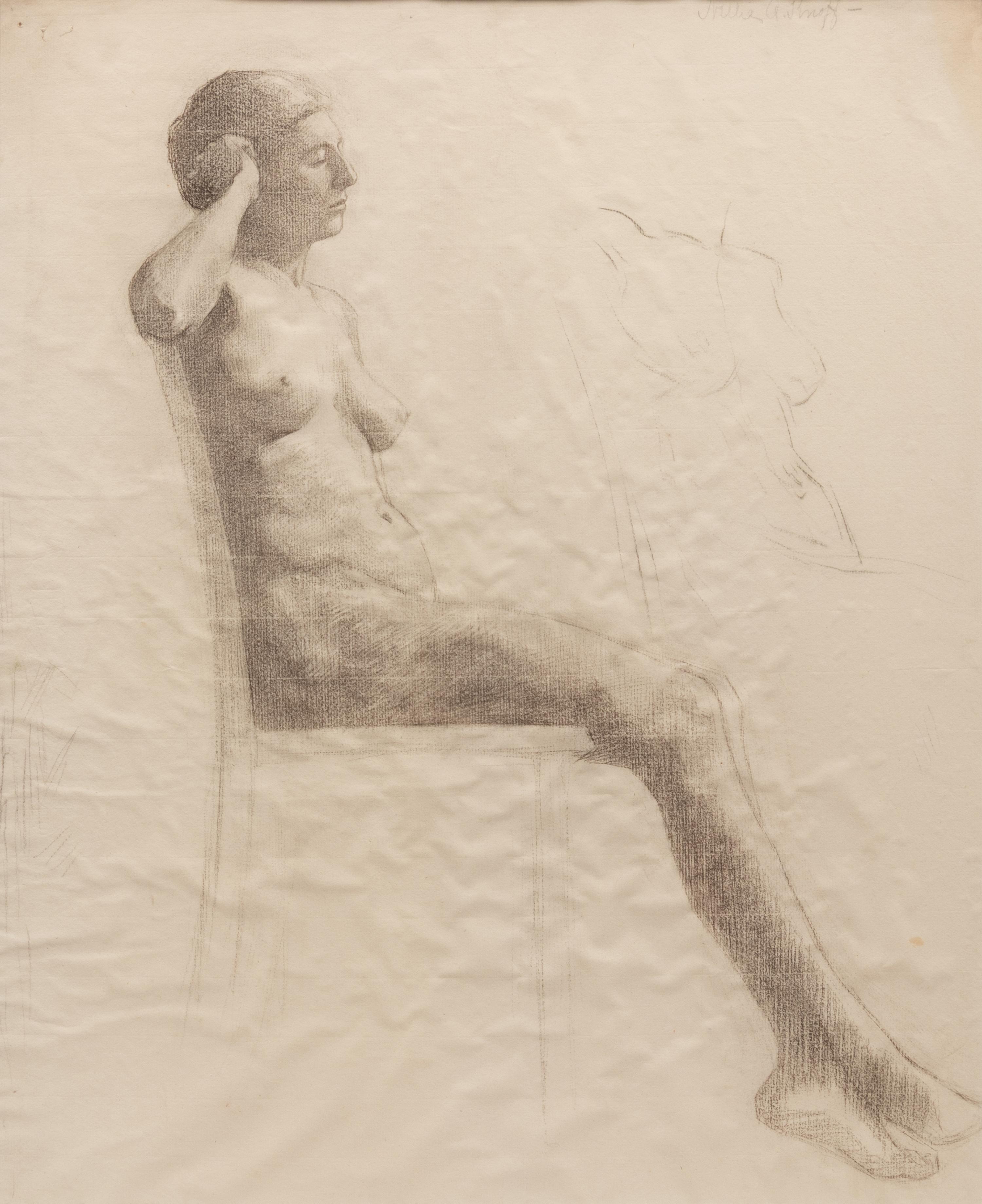Nude Figures (a pair of works)