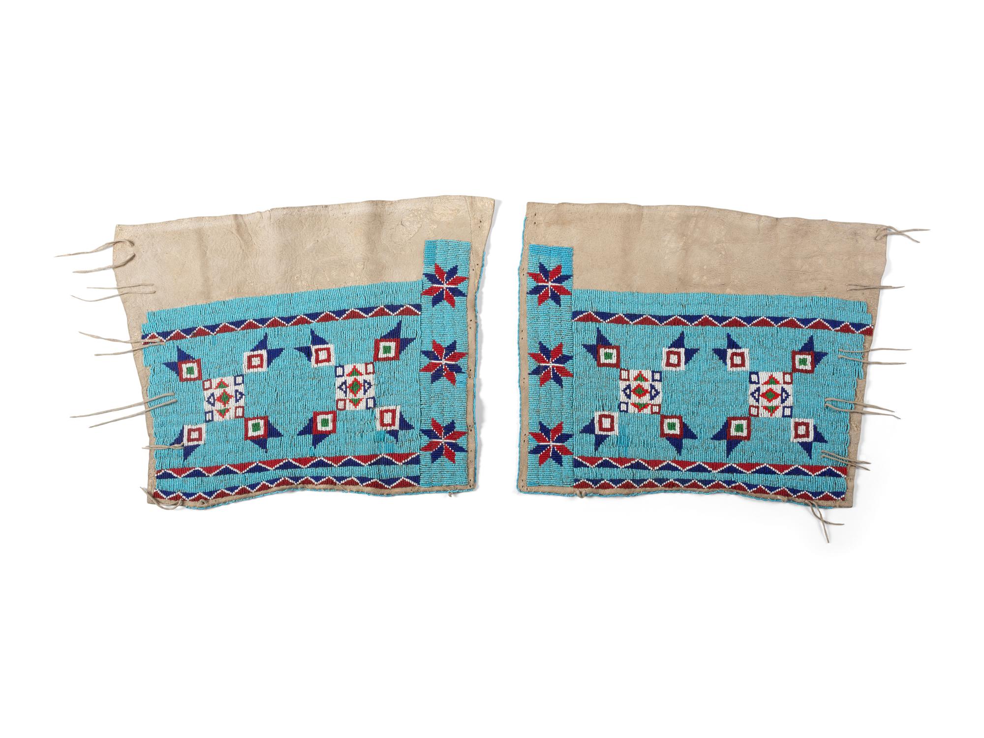 Sioux Women's Beaded Hide Leggings
