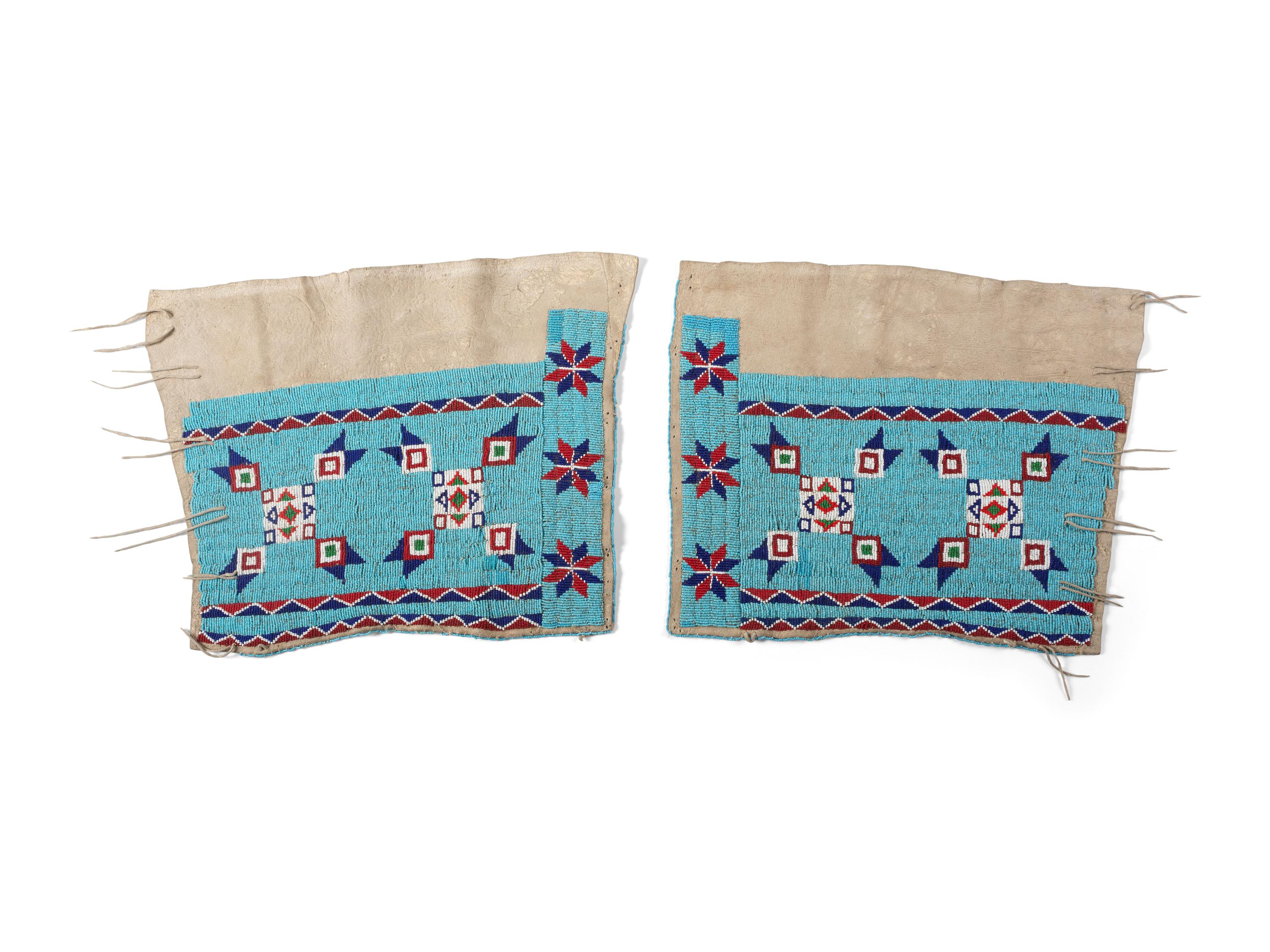 Sioux Women's Beaded Hide Leggings