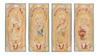 A Set of Four Italian Mythological Tapestries from the Loves of the Gods Series