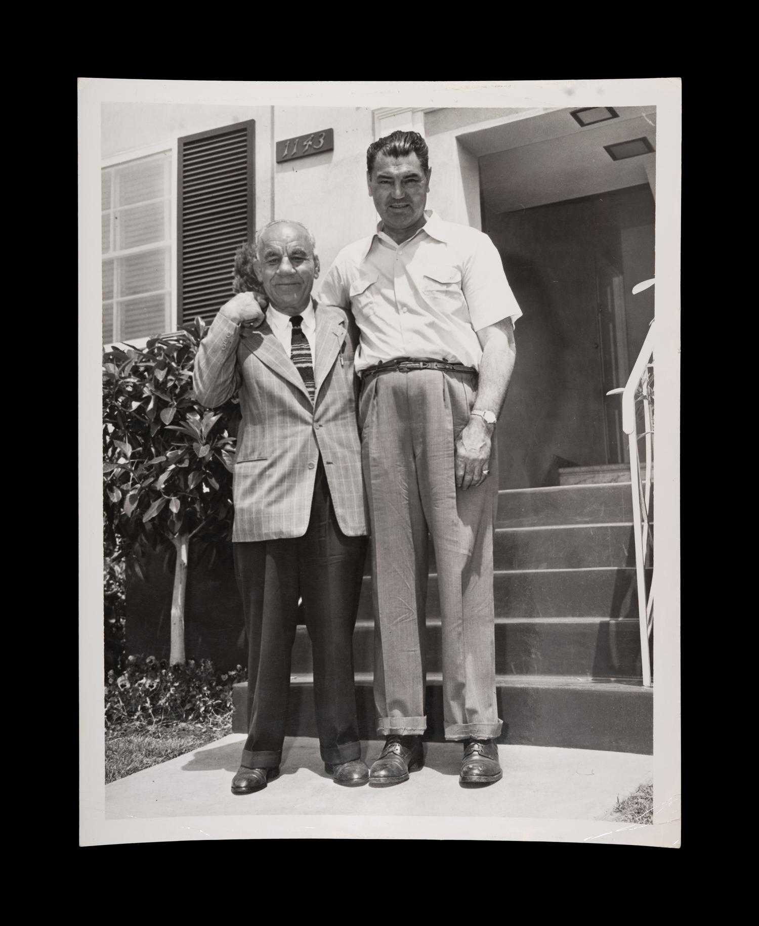 A Group of 22 Original Boxing Photographs Including Joe Louis and Jack Dempsey,