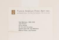 July Flowers , 1925-1932