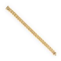 Yellow Gold Curb Link Bracelet
