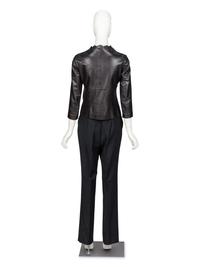 Tom Ford for Gucci, Leather Top & Wool Pants