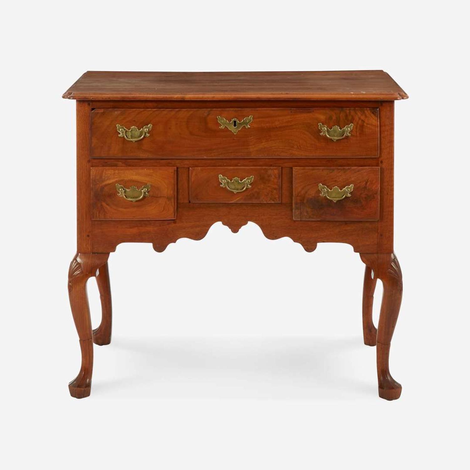 A Queen Anne carved walnut dressing table Philadelphia, PA, circa 1760