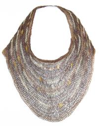 An Indonesian Dani Orchid Fiber and Billum Bag Approximate width 27 1/2 inches. — WAMENA VALLEY