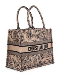 CHRISTIAN DIOR 'PLAN DE PARIS' BOOK TOTE