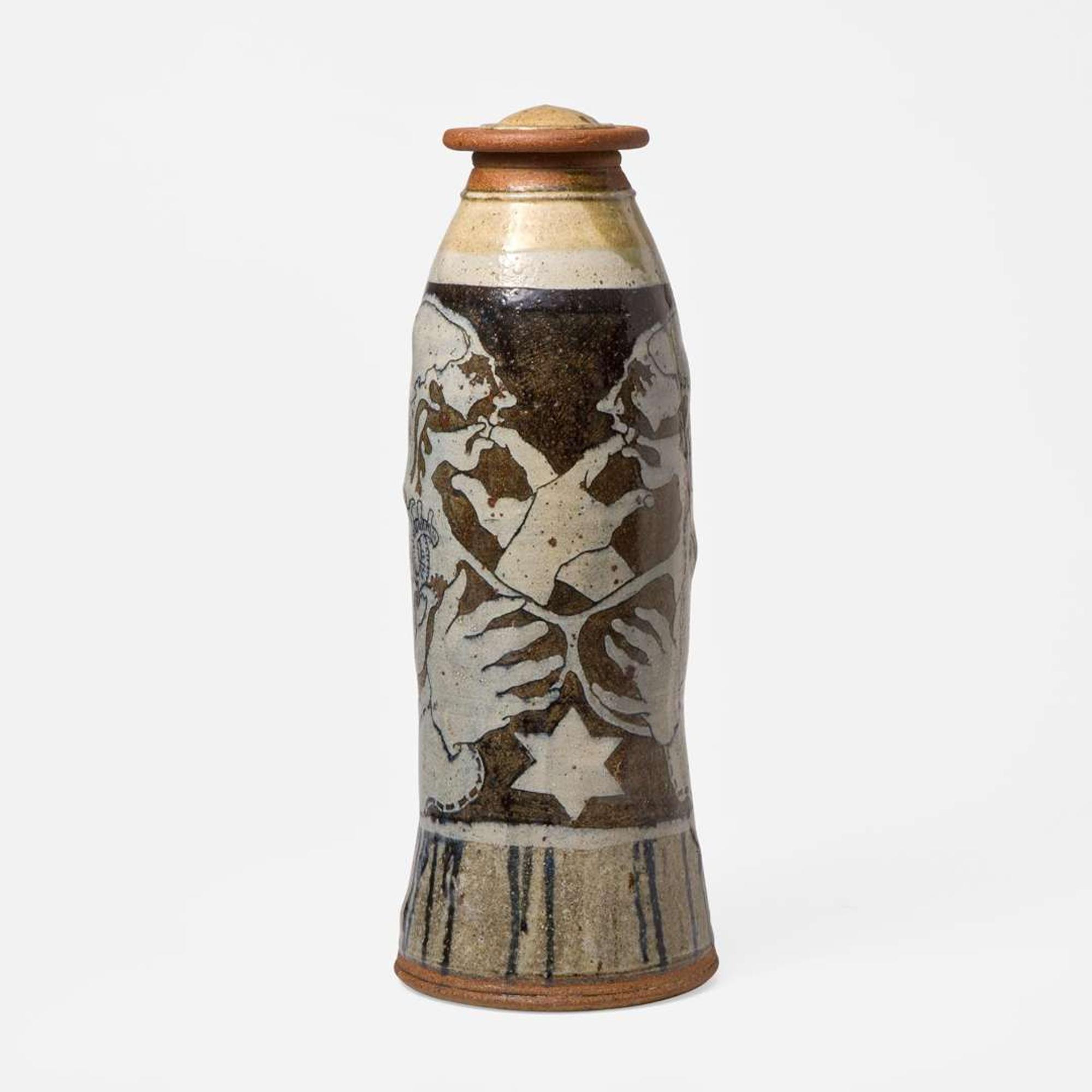 Philip Cornelius (American, 1934-2015) Lidded Vessel, USA, circa late 1960s