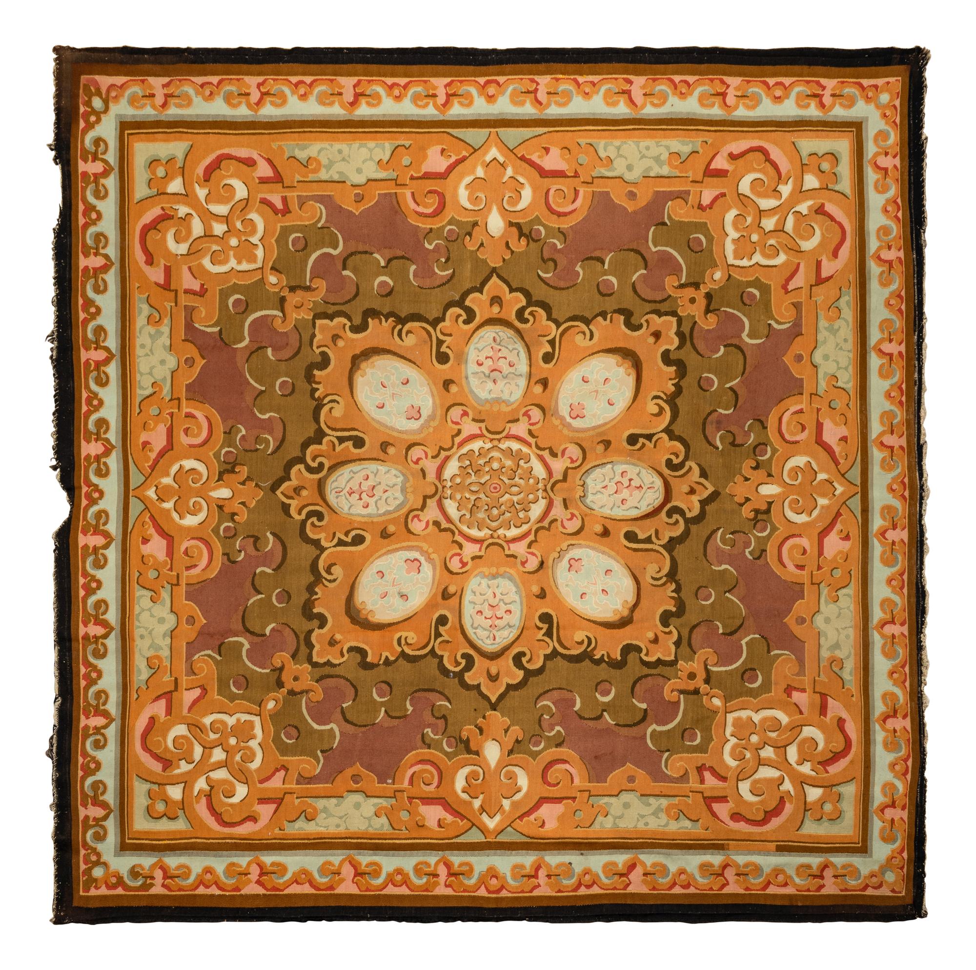An Aubusson Wool Rug