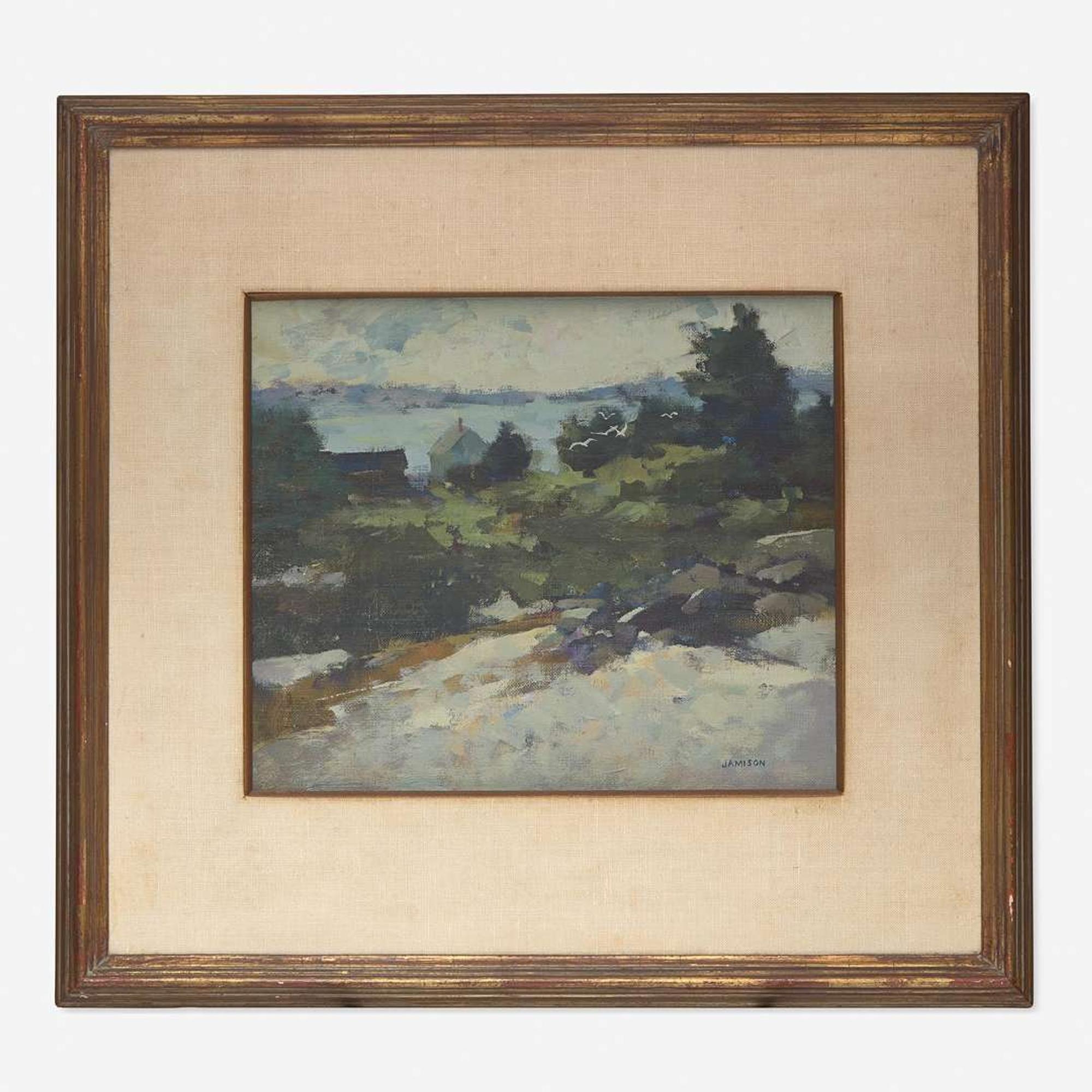 Philip Jamison (American, 1925-2021) Maine Coast Scene