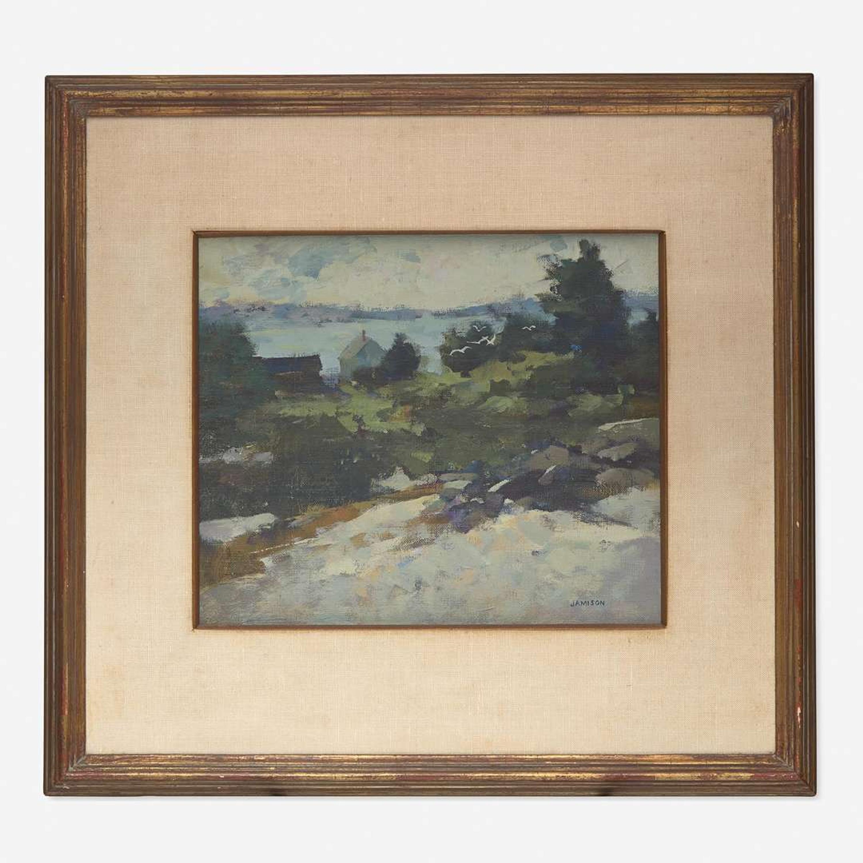 Philip Jamison (American, 1925-2021) Maine Coast Scene