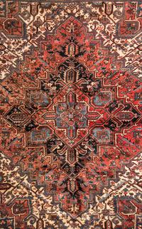A Heriz Wool Rug