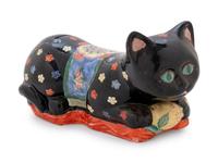 Five Chinese Porcelain Polychrome Glazed Animals