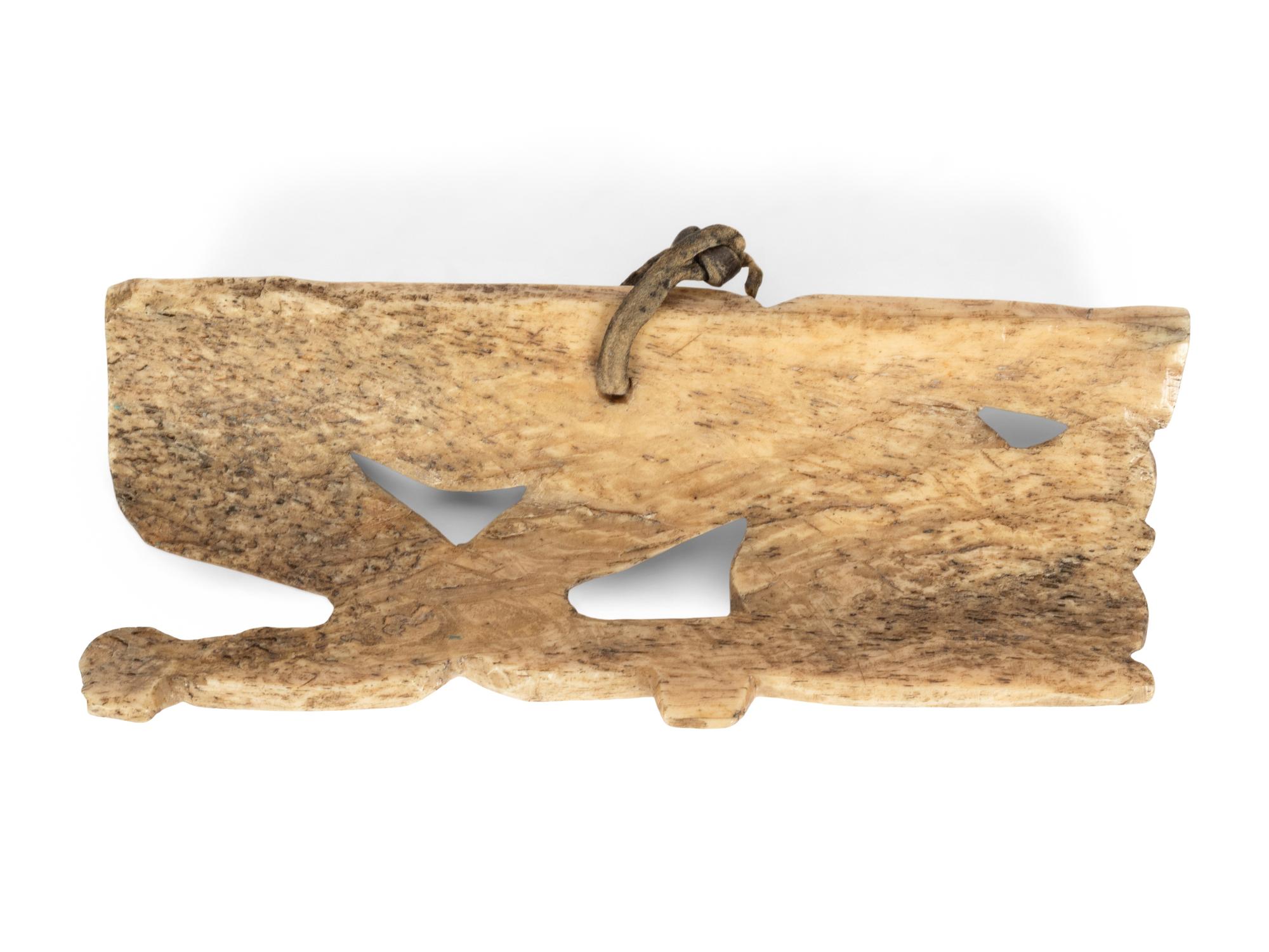 Northwest Coast Carved Bone Charm