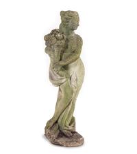 A Cast Stone Garden Figure
