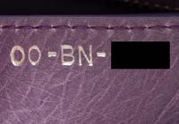 Christian Dior Purple Ostrich Medium Lady Dior Bag, 2011
