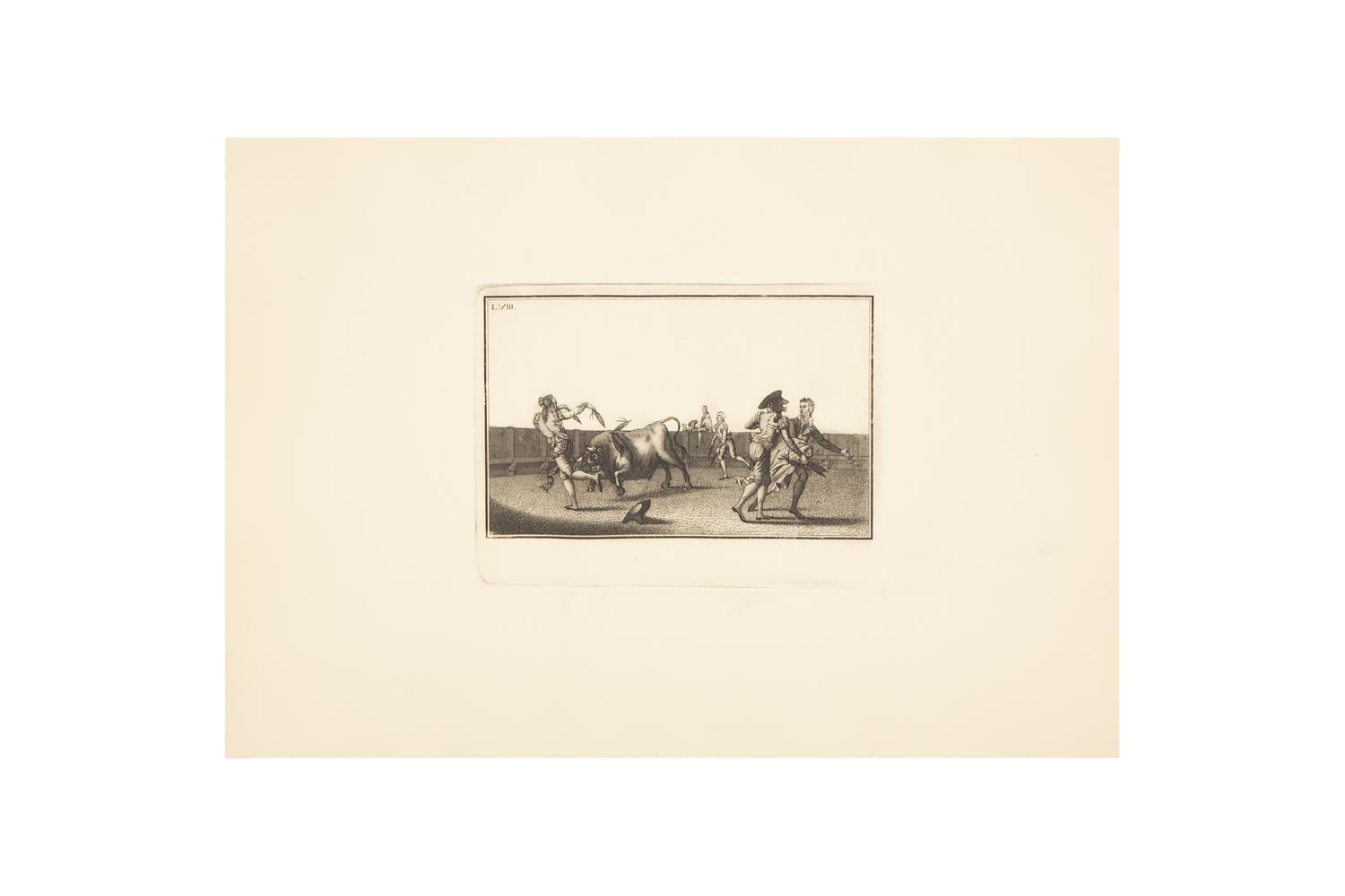Luis Fernandes Noseret (Spanish, 18th Century) Coleccion de las Principales Suertes de una Corrida de Toros