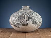 Tularosa Black-on-White Pottery Jar