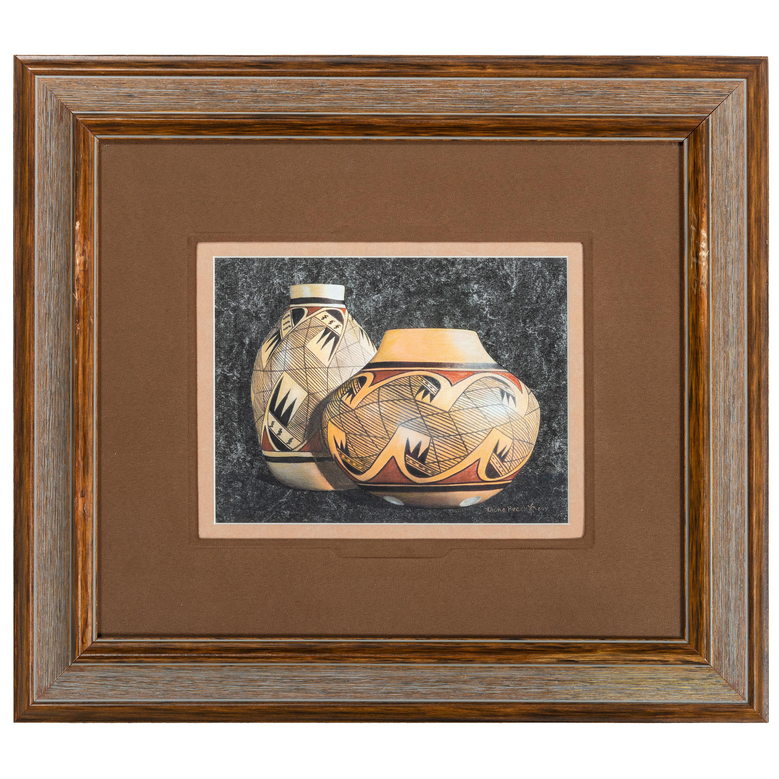 lot of three, untitled pottery
