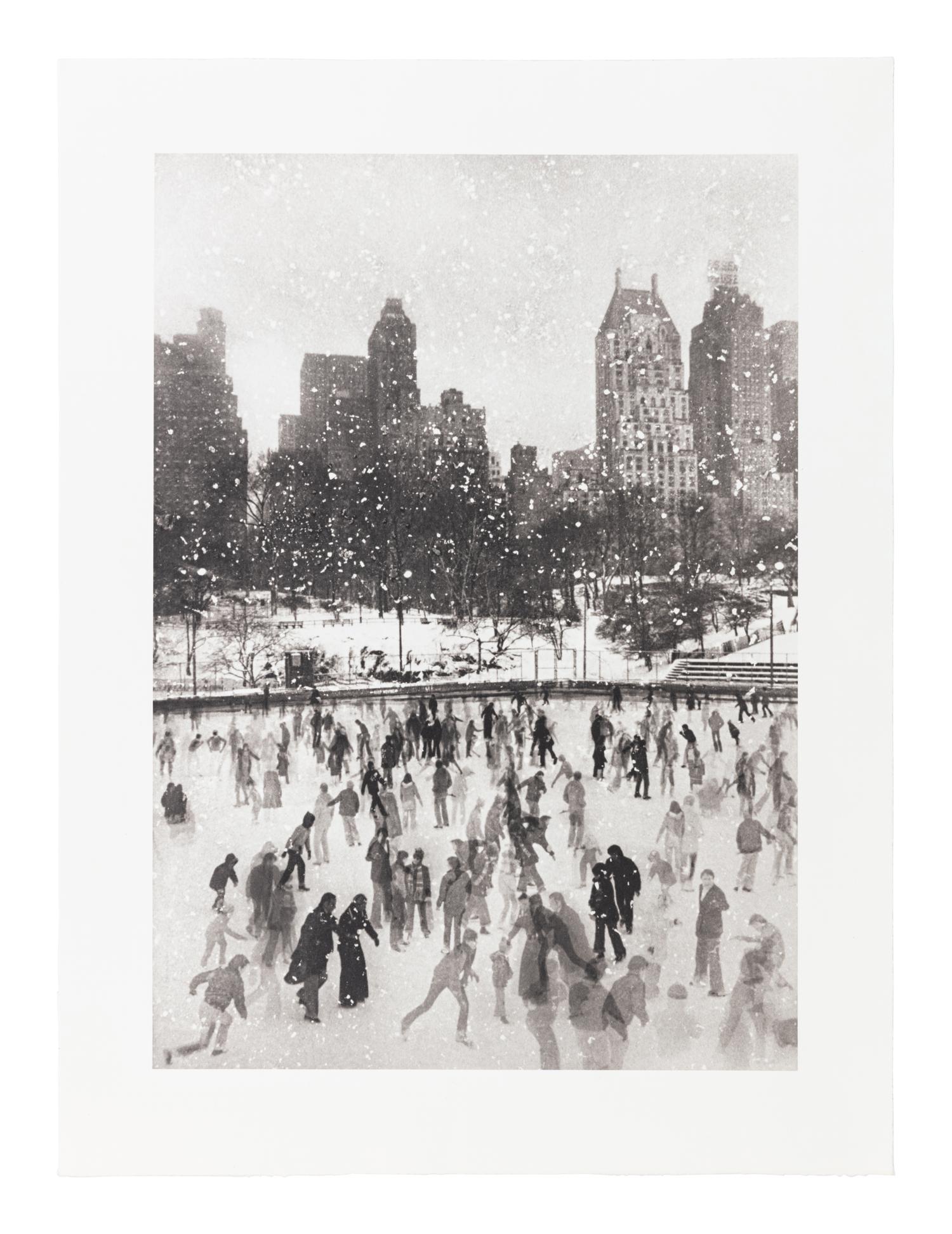 Edward Pfizenmaier 1926–2016) Wollman Rink, New York City, 1954; and Empire State Building, Shadow, New York City, 1949