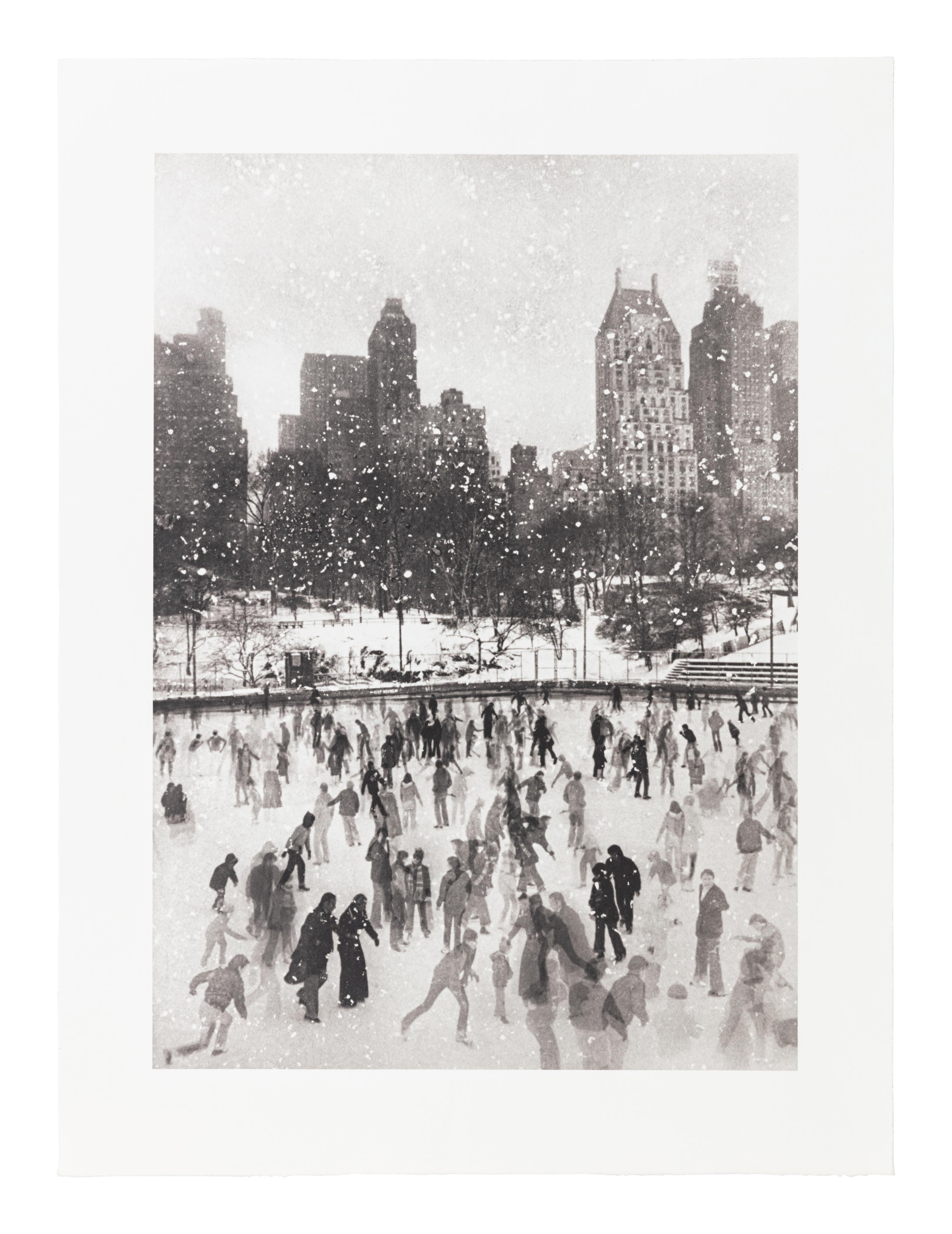 Edward Pfizenmaier 1926–2016) Wollman Rink, New York City, 1954; and Empire State Building, Shadow, New York City, 1949